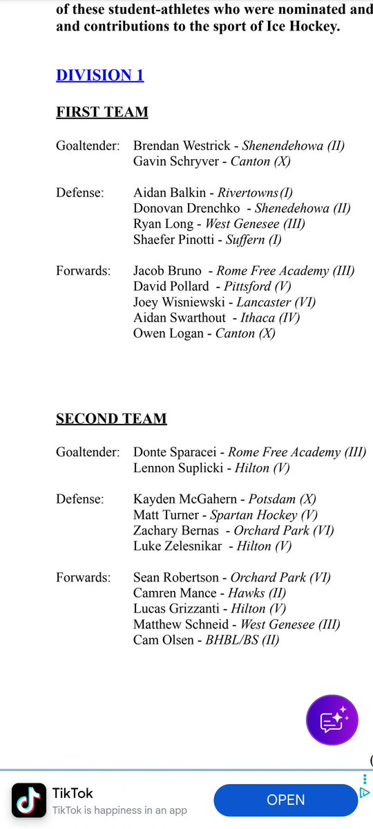 Pittsford Hockey tweet media