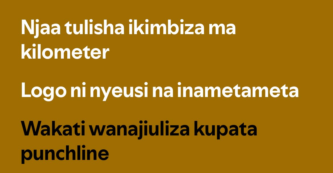 John kalage 🇹🇿 tweet media