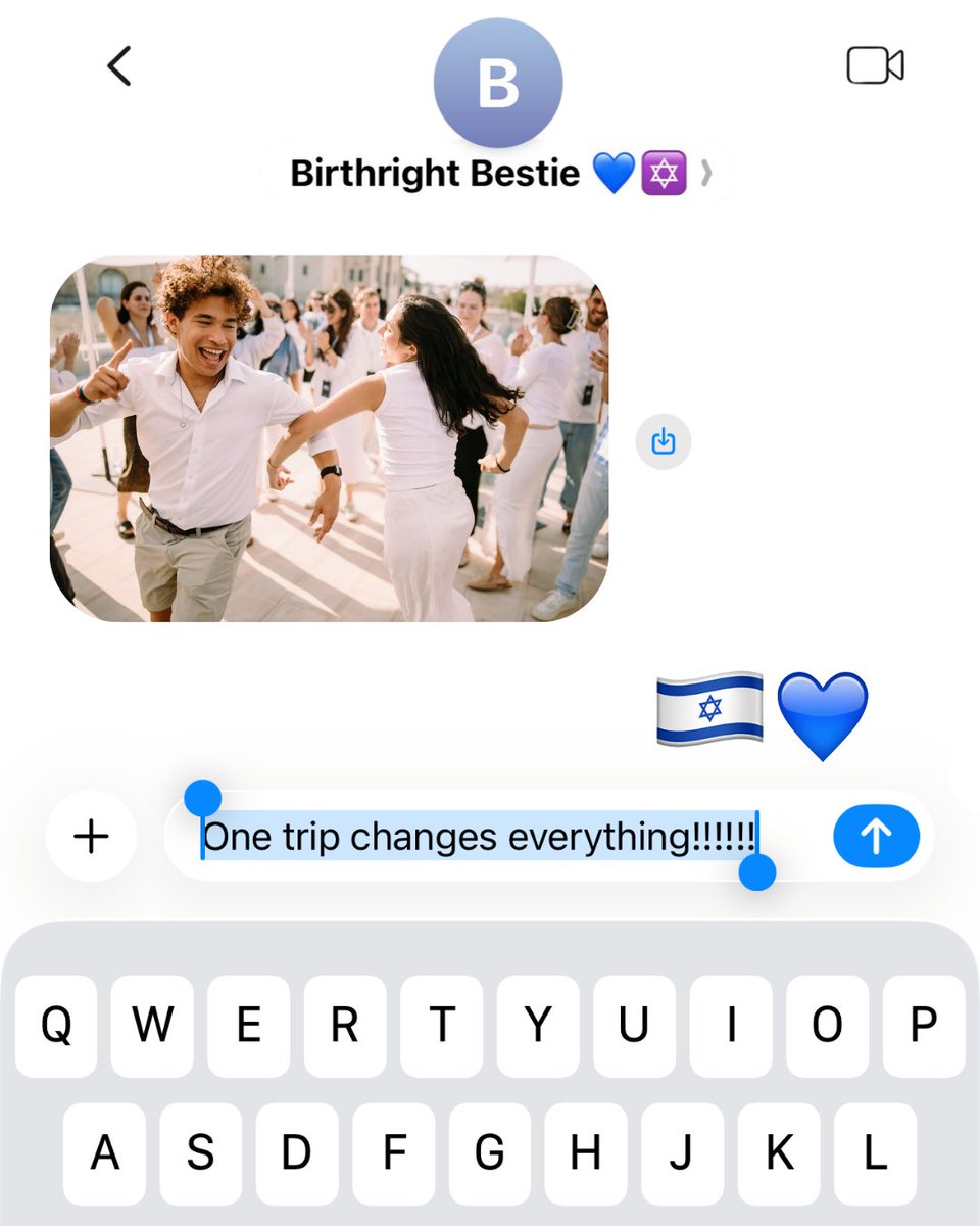 Birthright Israel Foundation tweet media