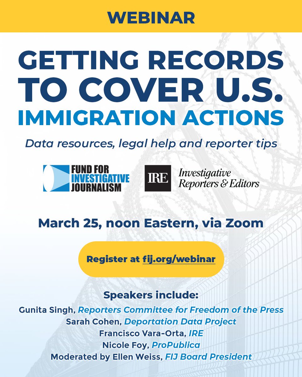 Fund for Investigative Journalism tweet media