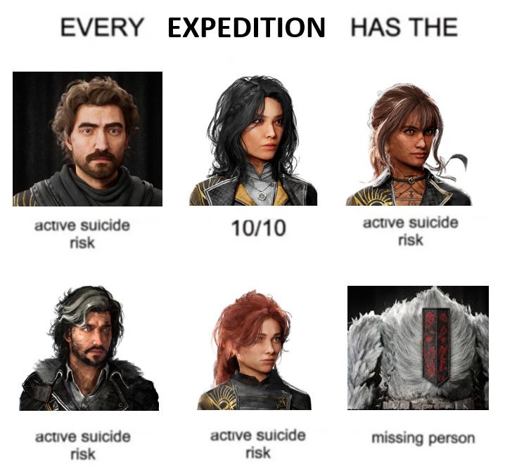 choralim's tweet photo. @2DimensiMenfess [ Dicari active suicide risk #1 dan missing person to complete the greatest Expedition in history (as well as the Dessendres). ] https://t.co/is4xKEgbOg