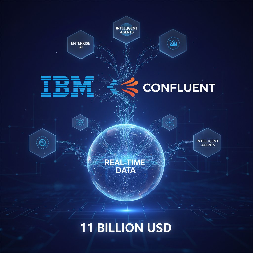ITNewsBreaking's tweet photo. 🚀 IBM acquires Confluent to boost Enterprise AI

🚨IBM has completed the acquisition of Confluent in a deal worth around $11 billion, aiming to make real-time data the core of enterprise AI and intelligent agents.

#IBM #Confluent #AI #EnterpriseAI