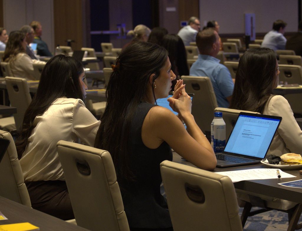 floridajustice's tweet photo. Day 3 of the FJA John Romano Workhorse® Seminar is packed with timely topics presented by some of the best legal minds in the profession. 💪  #Workhorse2026
Get event information 🔗 https://t.co/u6yjzbyOJW https://t.co/iAZZnlcFtF