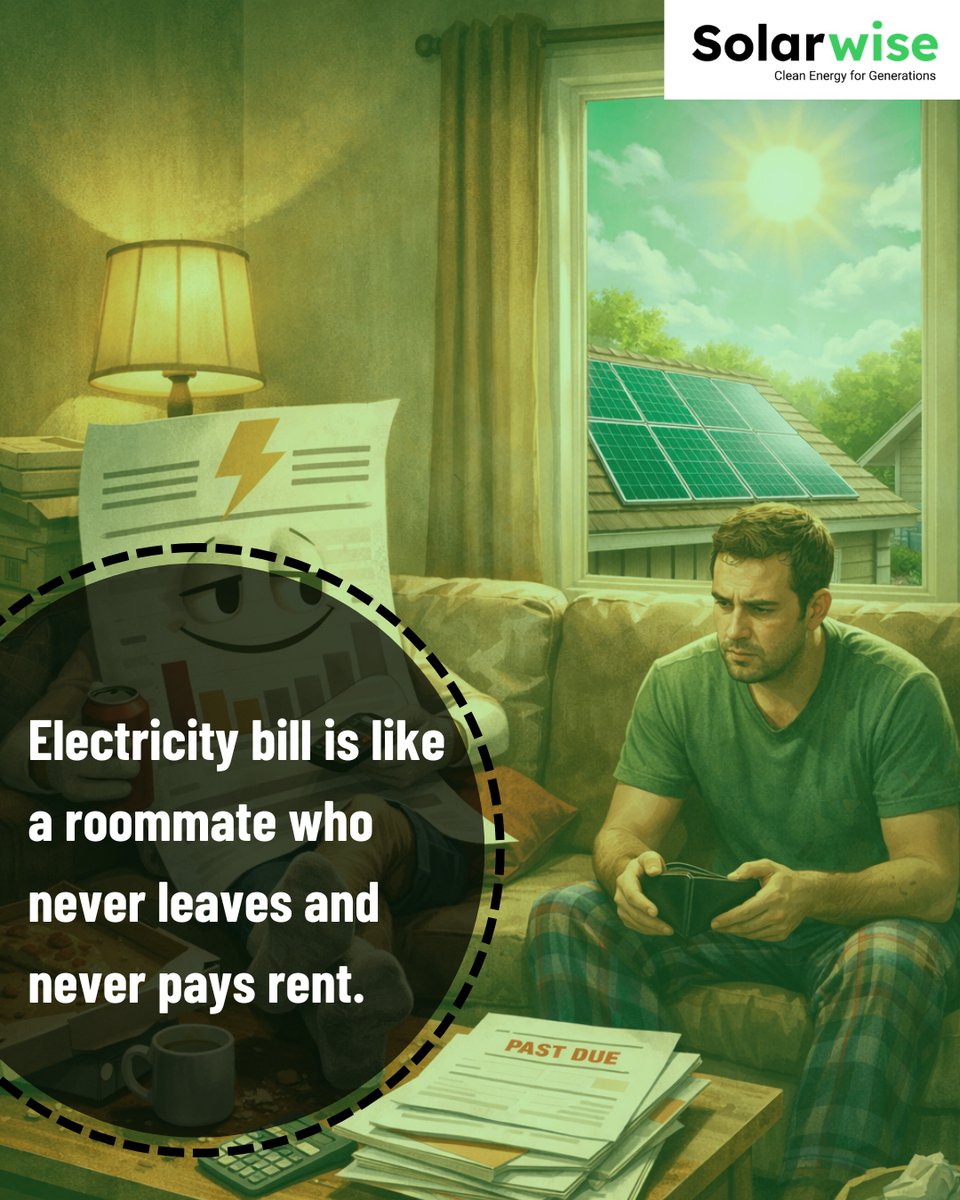 solarwise_in's tweet image. Switch to Solar with Solarwise ☀️
✔️ Zero/Low Electricity Bills
✔️ Smart Investment
✔️ Government Subsidy Available

📞 Call Now: +91-9910803171 || 🌐 Visit: solarwise.in

📩 DM us to get a FREE consultation today

#Solarwise #GoSolarIndia #ElectricityBill #SolarEnergy