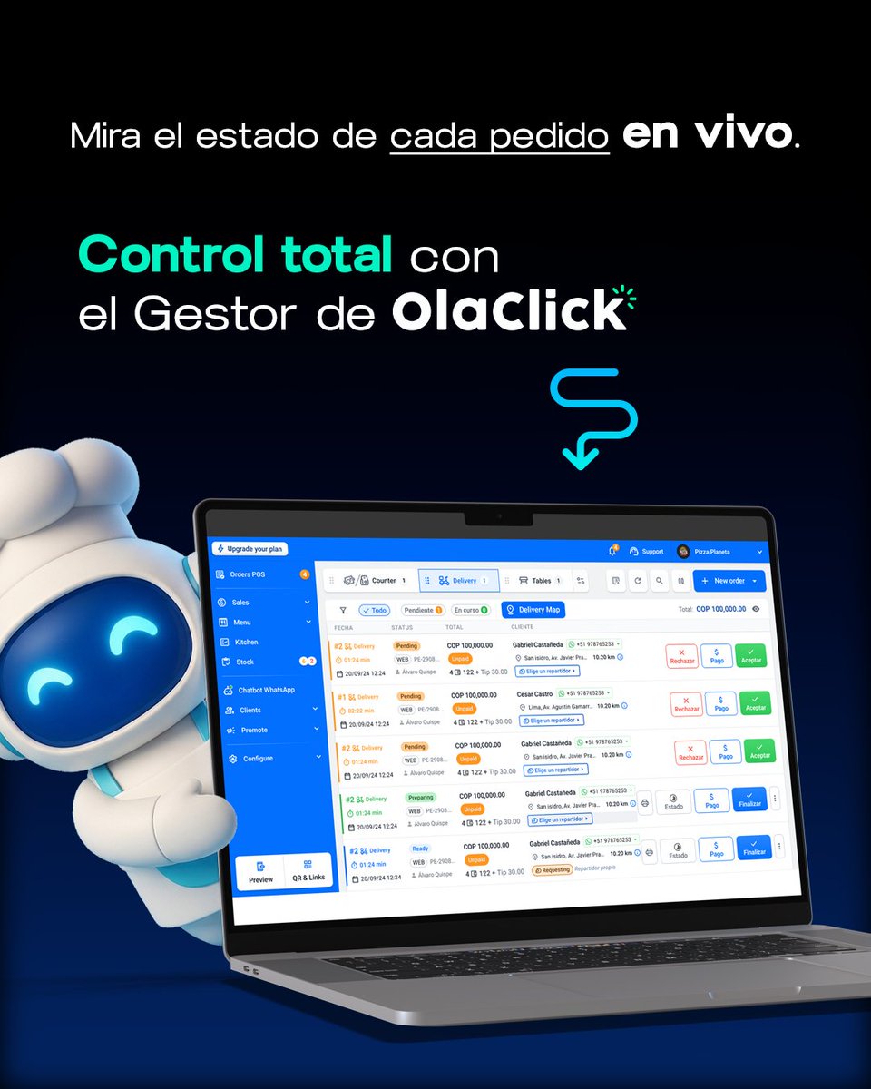 OlaClick tweet media