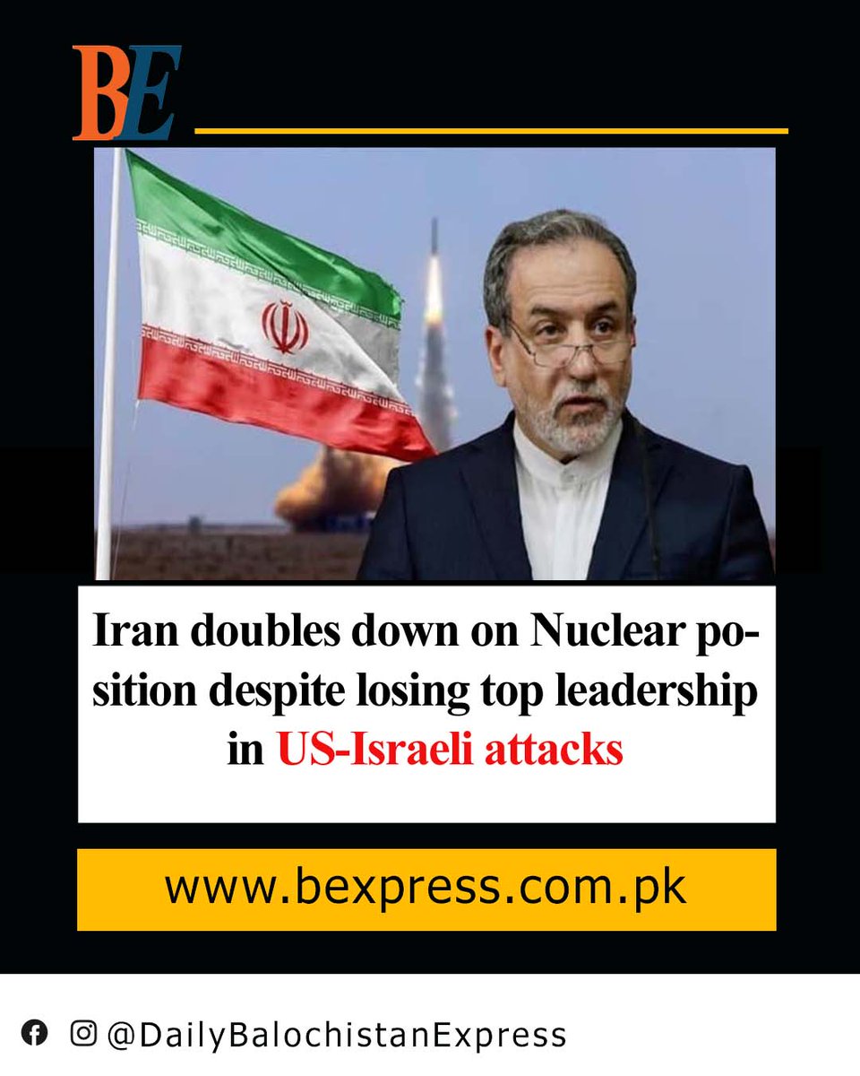 Balochistan Express tweet media