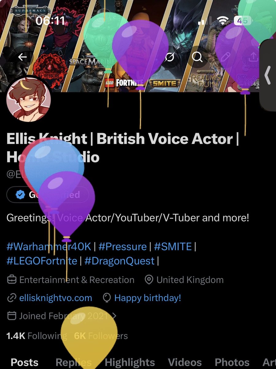 Ellis Knight | British Voice Actor | Home Studio tweet media