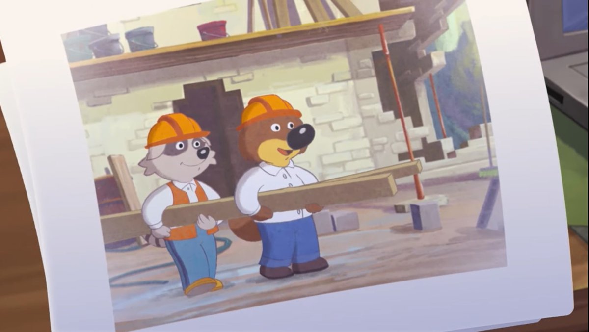 lanajhonpual's tweet photo. πΊ dad with his π¦ co-worker #MiniWolf https://t.co/J59KIRfUf4