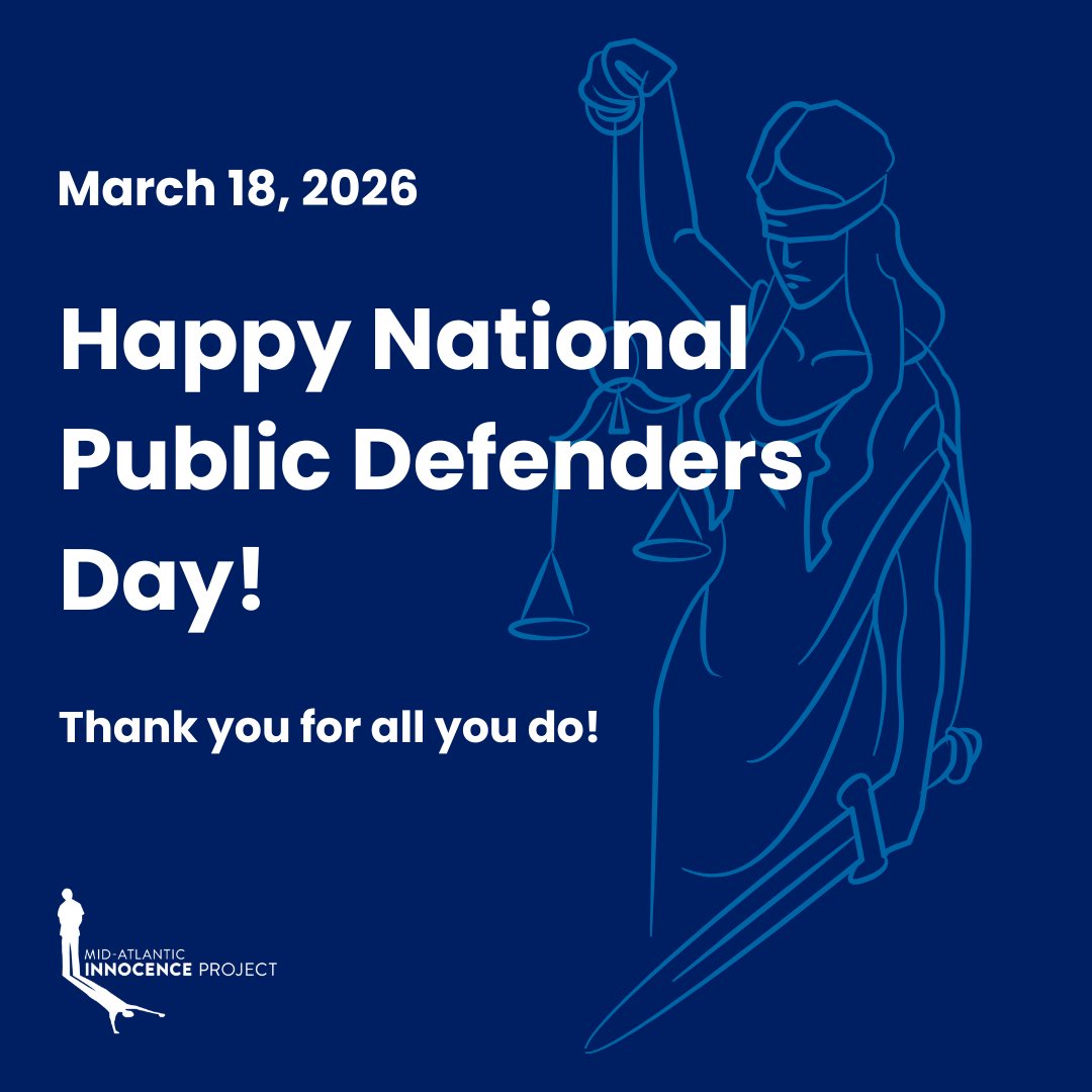 Mid-Atlantic Innocence Project tweet media