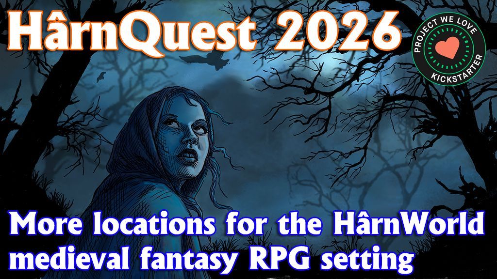 New location for the HârnWorld medieval fantasy RPG setting! 
Go to the Kickstarter --- bit.ly/40guW3K 
#rpg #ttrpg #tabletoprpg #tabletopgaming #tabletopgames