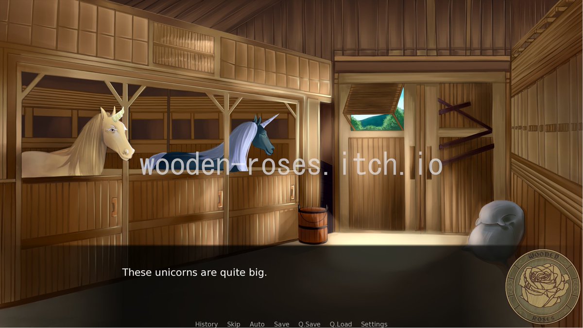 roses_wooden's tweet photo. Once upon a time, herds of unicorns could run free across plains and steppes without a care in the world.

Now, you'd be lucky to find even one in the wild.

#visualnovel #indiegamedev #datingsim https://t.co/Ikt810t9Q6