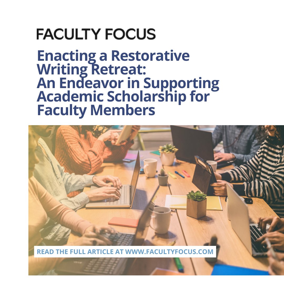 Faculty Focus tweet media