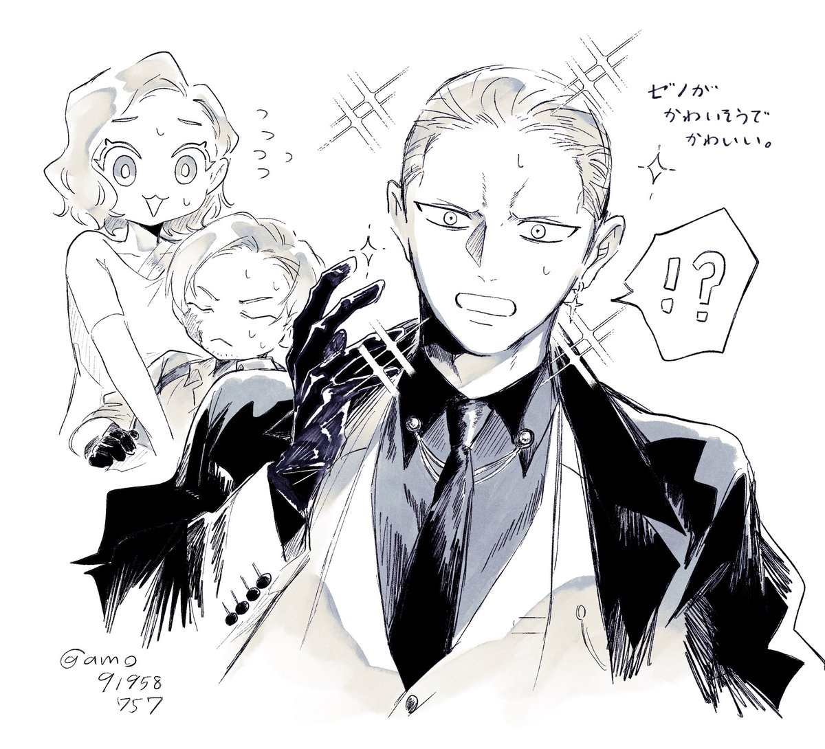 #RE9
ゼノ、ドジっ子すぎてかわいい 