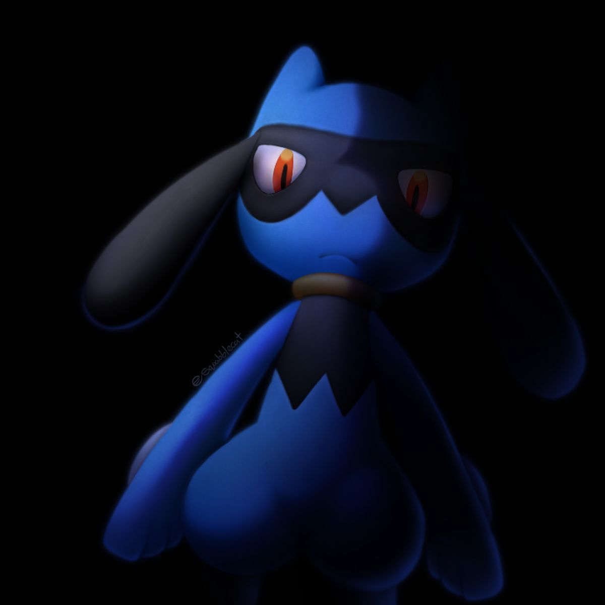 I hired this riolu to stare at you.