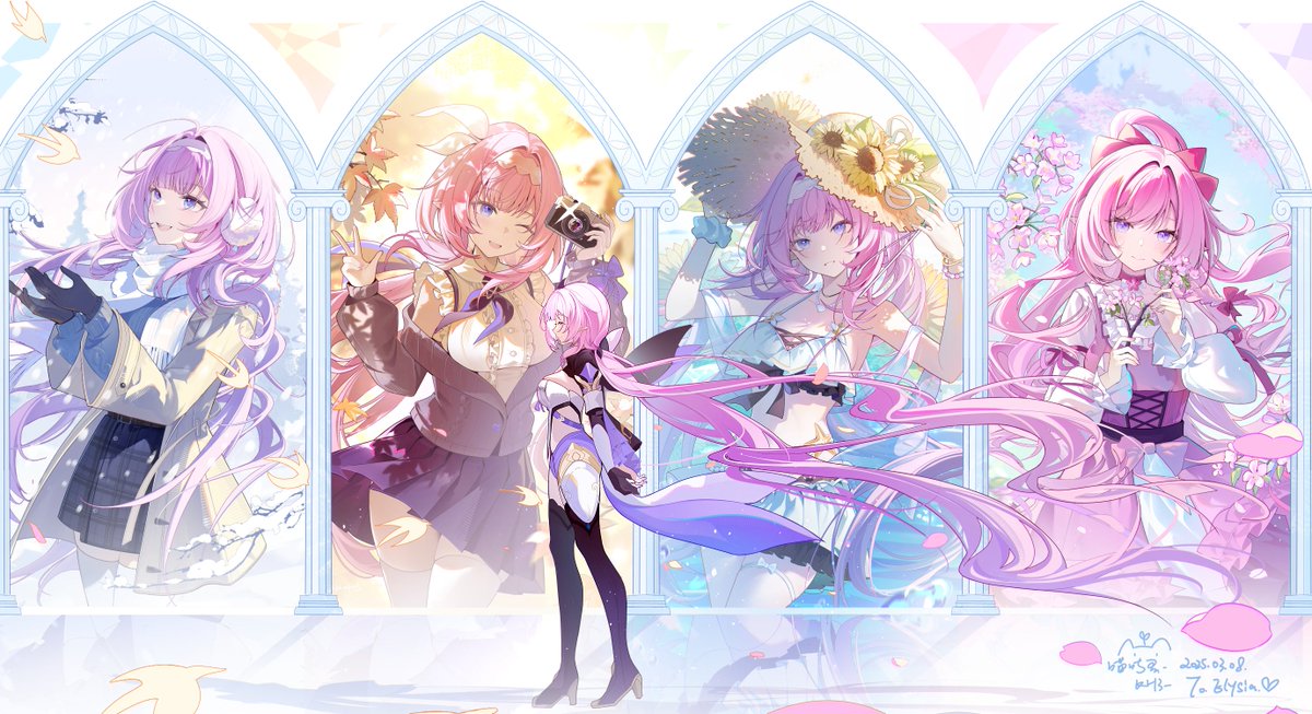 #Elysia #HonkaiImpact3rd #崩坏3rd #爱莉希雅 #エリシア #崩壊3rd
四季予你-爱莉希雅(完成版) 