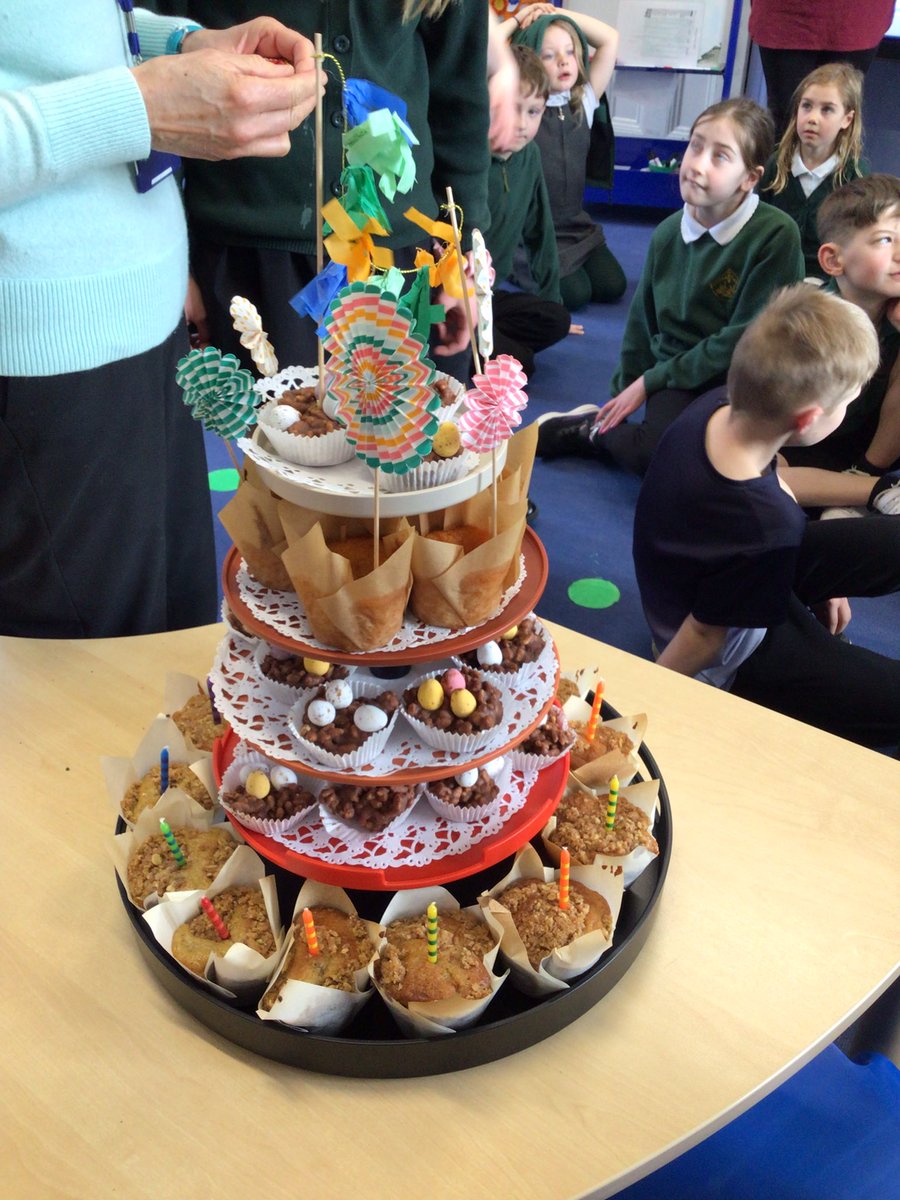 Birthday celebrations for our Headteacher 🎂💕. Thank you to Greens of Braemar for providing the ingredients for our baking.