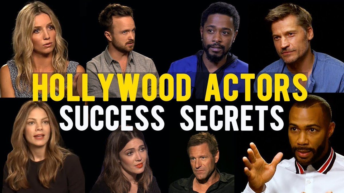 filmcourage's tweet image. Hollywood Actors Share Their Success Secrets 
buff.ly/WshkkaL 
#acting #movies #actorlife