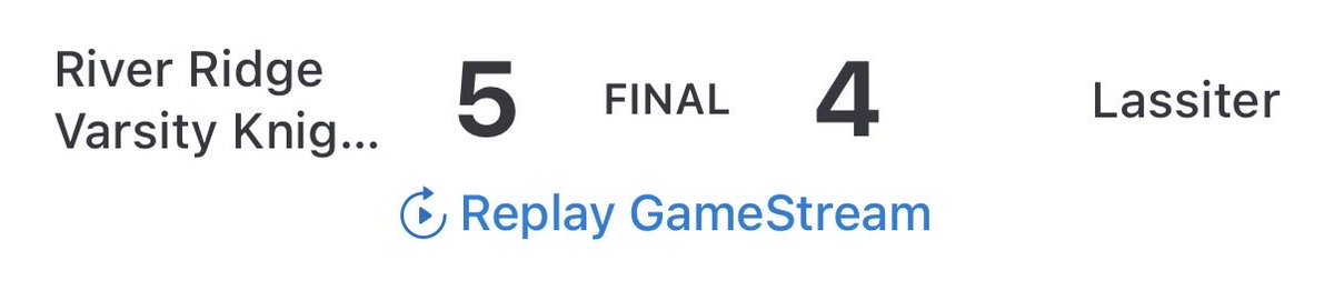 River Ridge Baseball tweet media