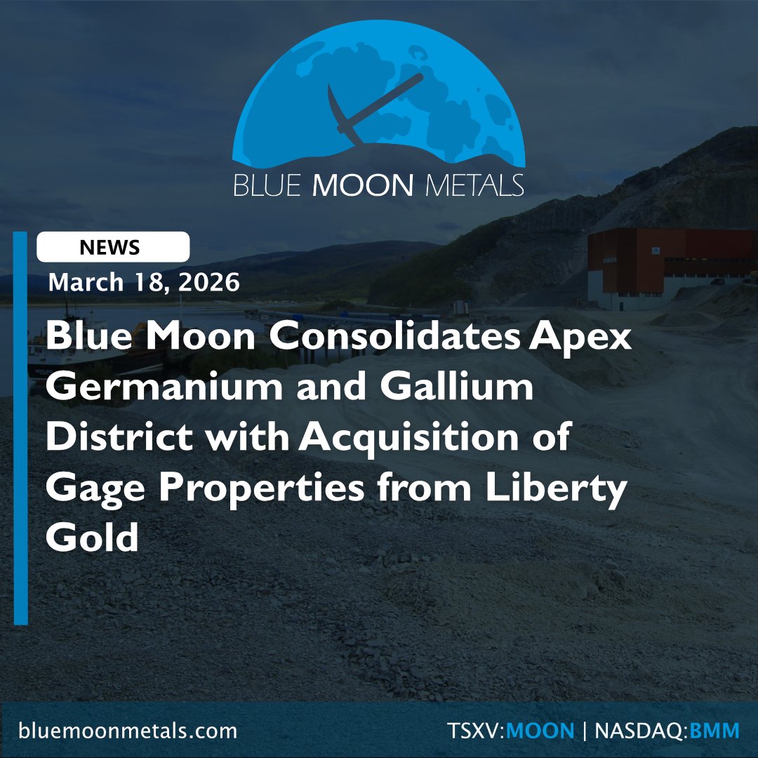Blue Moon Metals Inc. MOON:TSX-V | BMM:NASDAQ tweet media