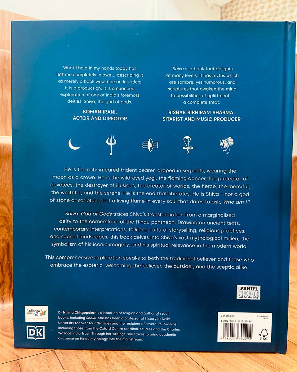 PadhegaIndia_'s tweet image. #NewBookAlert 🪷
Presenting the much talked about book: Shiva - God of Gods by Nilima Chitgopekar (@NilimaChitgope1), published by DK.
#BuyOriginal 💮 #BuyFromPI
Order 👉 padhegaindia.in/product/shiva-…