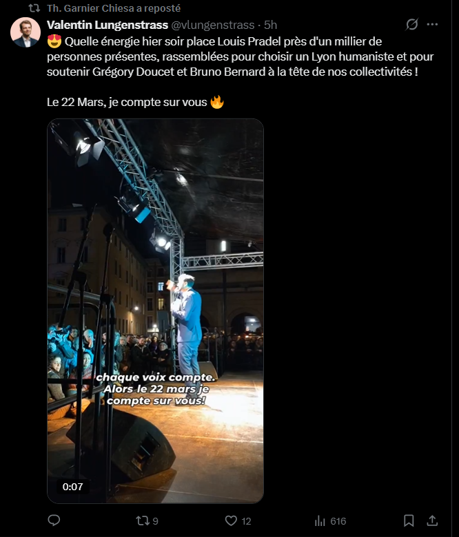 CitoyenLyon9's tweet photo. Le grand démocrate @vlungenstrass qui interdit les commentaires sous ses tweets, se félicite que son parti lèche le cul des facho antisémites de Mélenchon. 
Je ne sais pas où va la gauche de ce pays, mais ça pue de + en + le fascisme d'extrême gauche à la Mussolini. https://t.co/kAT8HGfytC