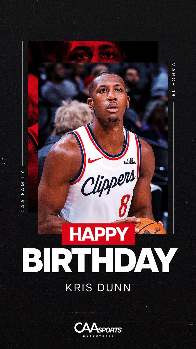 CAA_Basketball's tweet photo. Happy Birthday, @KrisDunn3 https://t.co/n43vfBfjwT