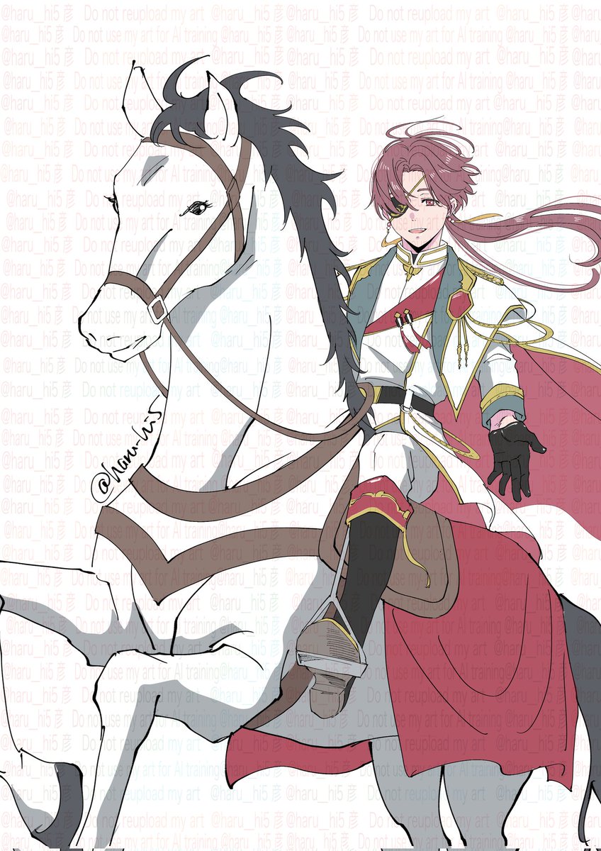 haru_hi5's tweet photo. 白馬の🤴様
(途中で力尽き…(›´ω`‹ )) https://t.co/qBydACHKlN