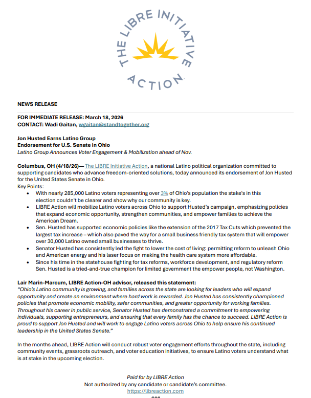 LIBRE Ohio tweet media