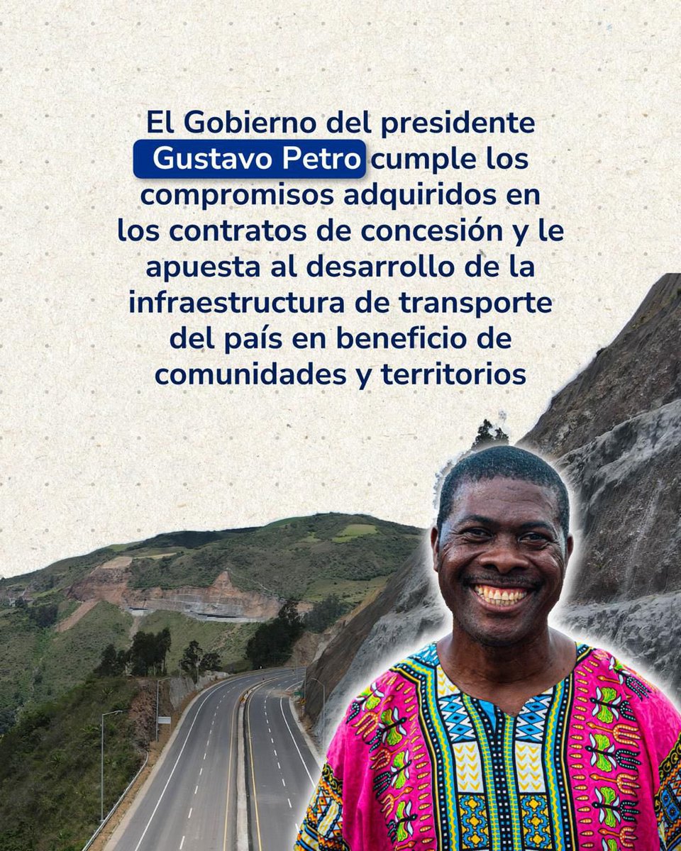 Agencia Nacional de Infraestructura tweet media