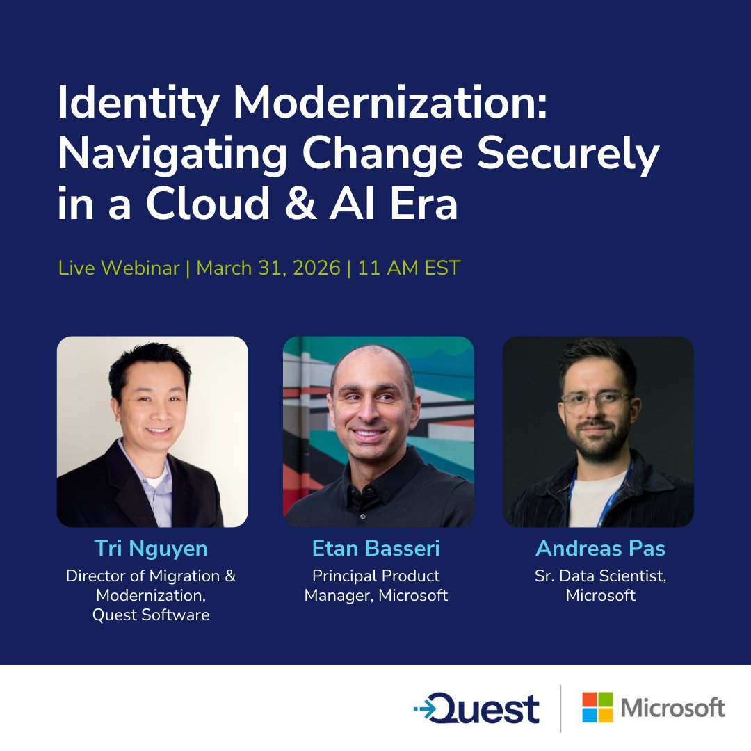 Quest Software tweet media