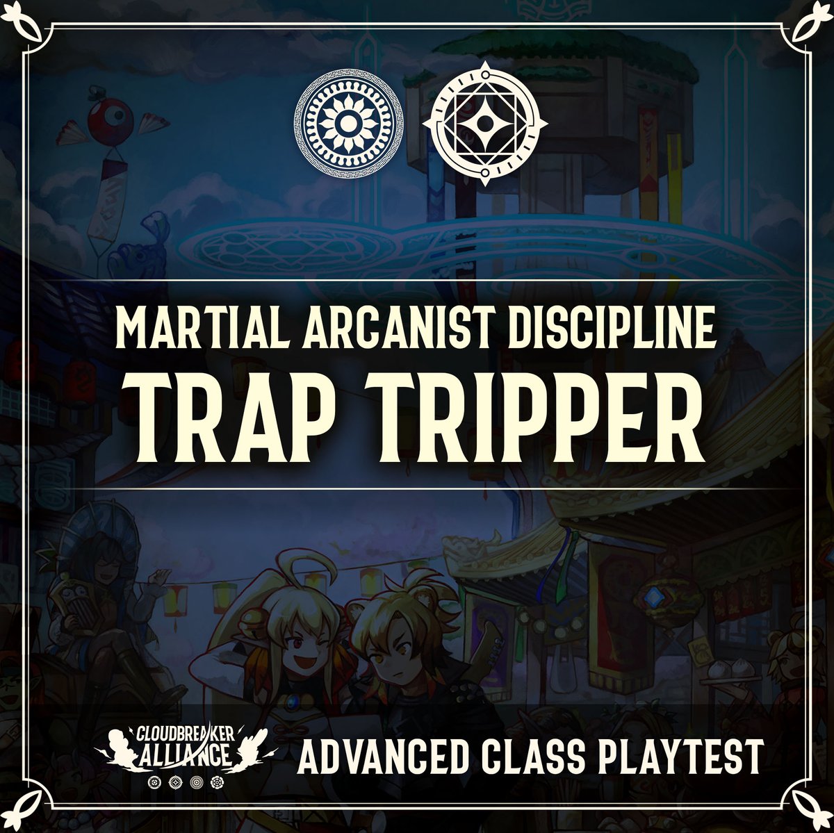CloudbreakerRPG's tweet photo. Another new advanced class playtest for CBA's upcoming project.
Trap Tripper - This is the "Jackie Chan" class that lets you use various hazards to your advantage, from environmental to those created by your spells.
Download links below
#cba #cloudbreaker #trpg #ttrpg https://t.co/AcTCjF3XnF