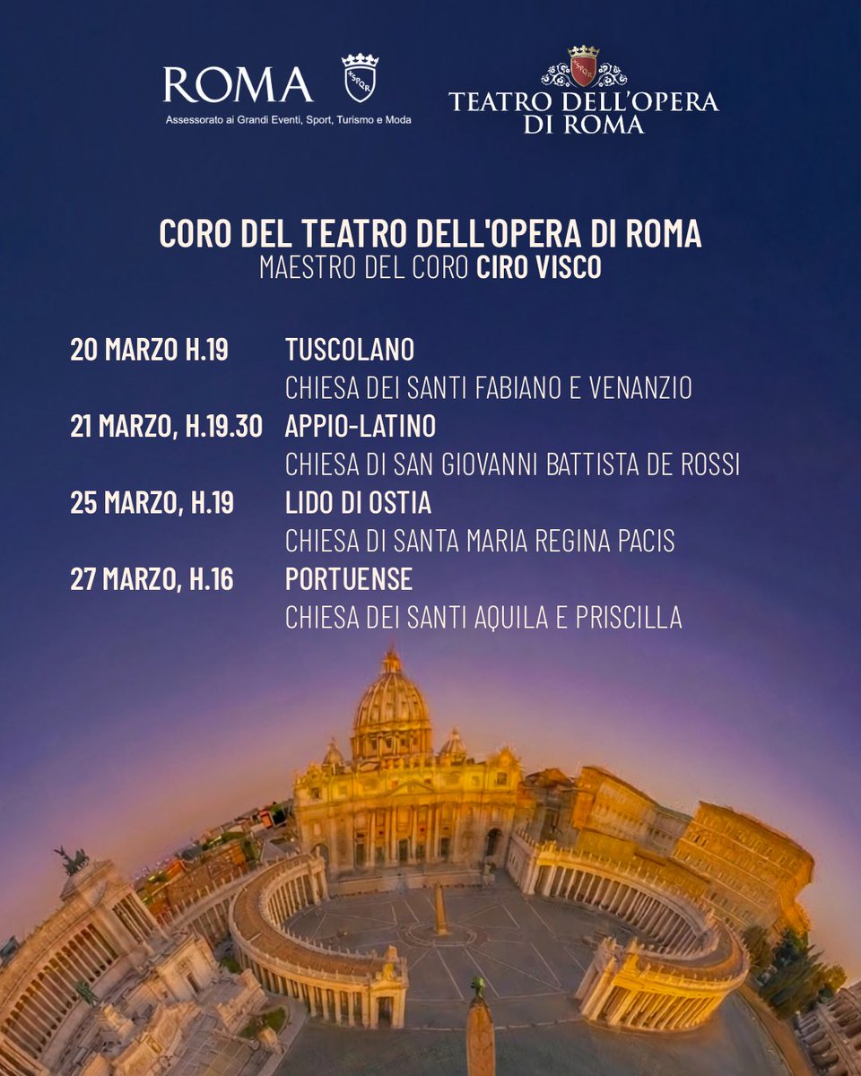 Opera di Roma tweet media