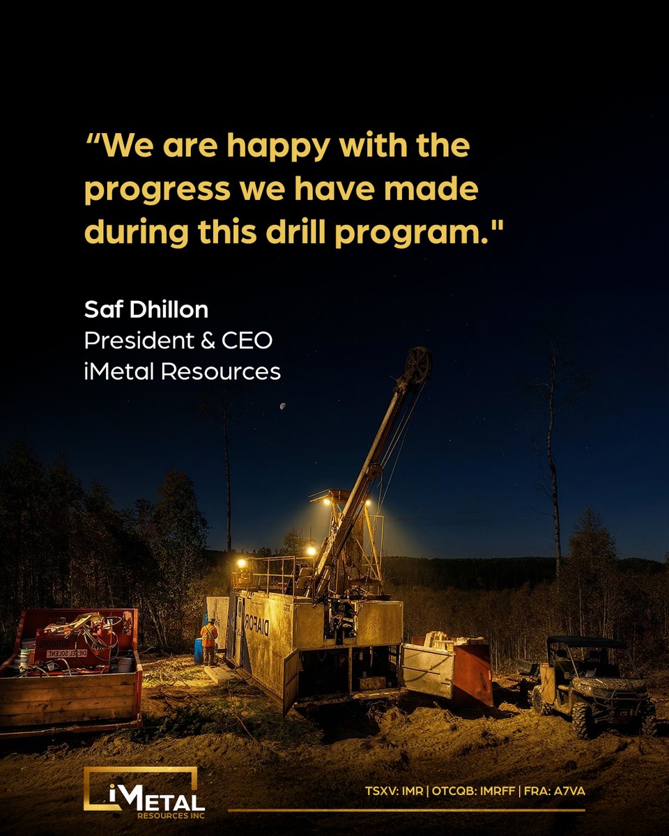 The Gowganda West Project's drill results from last year continue to highlight the long-term value of our flagship project.

Explore the website to learn more: ordnl.link/2gK5lLo

🇨🇦 #TSXV: $IMR $IMR.V 🇺🇸 #OTCQB: $IMRFF 🇩🇪 #FSE: #A7VA