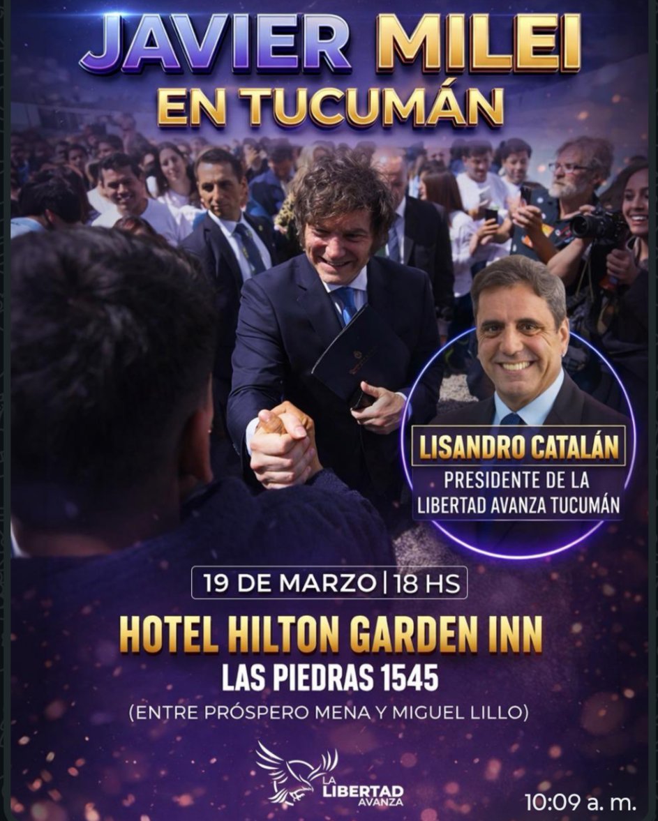 Un poco tarde pero bueh... El Pte <a href="/JMilei/">Javier Milei</a> va a ver a los damnificados x las inundaciones en <a href="/TucumanTurismo/">Tucumán Turismo</a> <a href="/OsvaldoJaldo/">Osvaldo Jaldo</a> ???