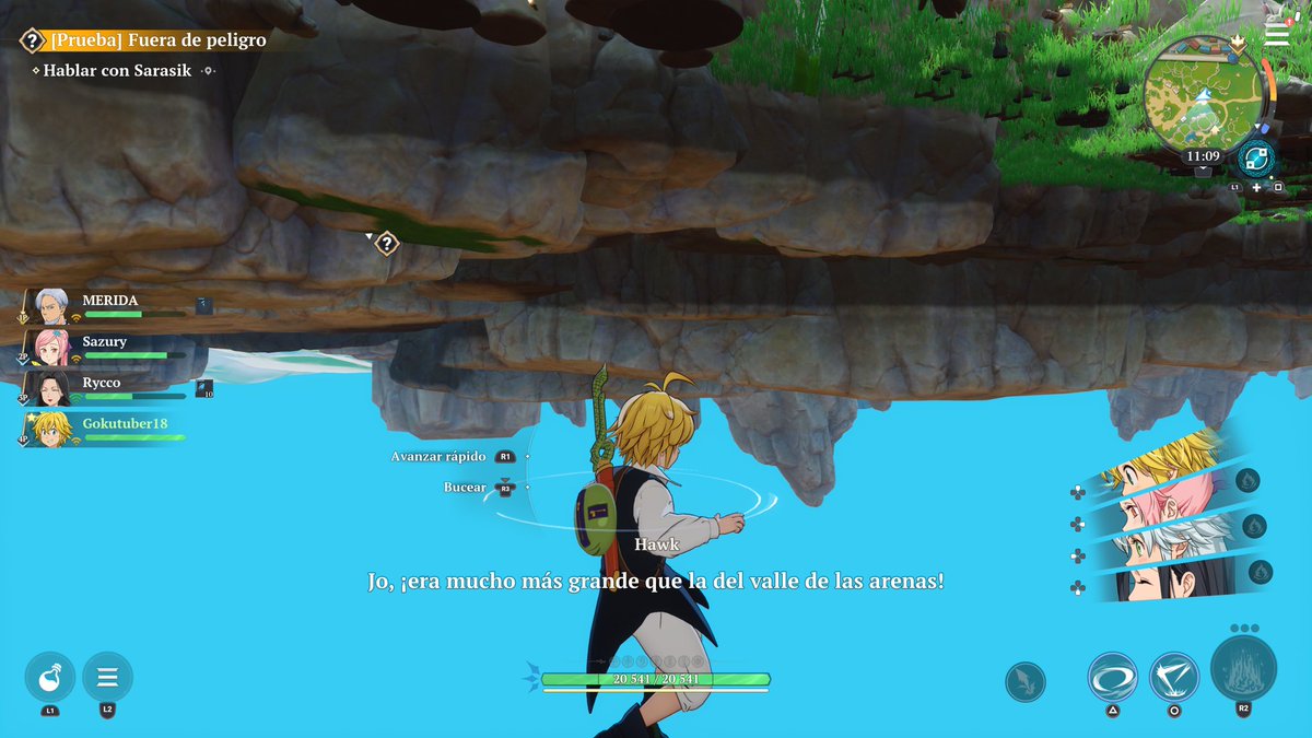Segundo día he tenido 2 problemas lag que cuando estoy pelea con boss   por qué está pegando con un boss no le haces nada y cuando se establece la conexión te han quitado mitad de vida y el segundo un bug que te trague el suelo por suerte lo solucione 😑😒
#7DSOrigin