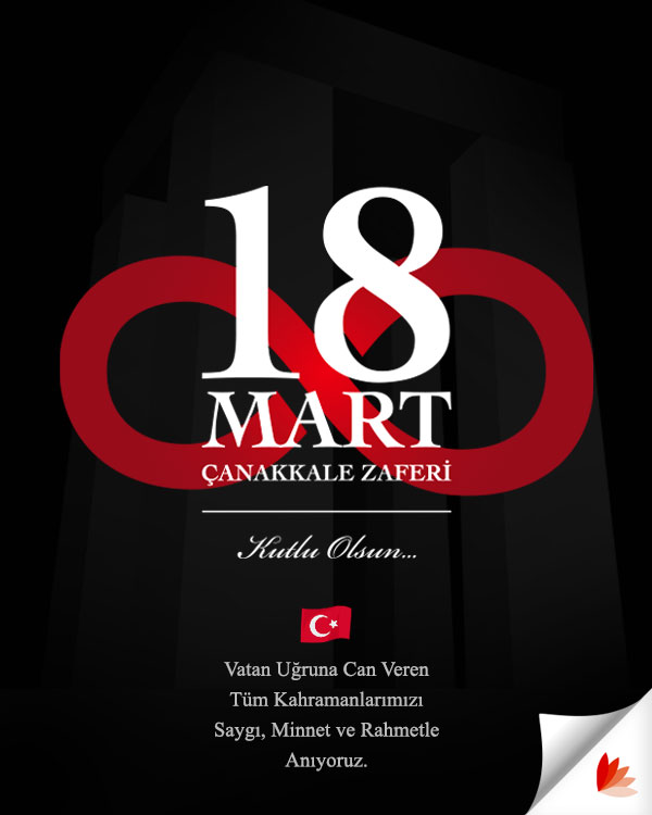 Medisoft_HBYS's tweet photo. 18 Mart Çanakkale Zaferi ve Şehitleri Anma Günü
Kutlu Olsun
Vatan Uğruna Can Veren Tüm Kahramanlarımızı Saygı, Minnet ve Rahmetle Anıyoruz

#18martçanakkalezaferi https://t.co/NjDdp64xvS
