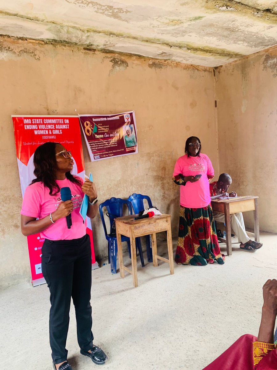 AfAafrica's tweet photo. Celebrating Women, Empowering Change!

On 9 March 2026, in commemoration of 2026 International Women’s Day, @AlliancesforAfrica (AfA), together with our community-based partners, Honourbirth Foundation, conducted a powerful sensitisation program for women in Obinze, Owerri West LGA, Imo State.

The event brought together passionate female teachers from four schools and dedicated members of community women’s groups, all united under the theme #GiveToGain.

The session focused on empowering women with knowledge of the Violence Against Persons Prohibition (VAPP) Law, a crucial legal framework designed to protect women and girls from violence and harmful practices. Key areas explored included FGM, rape, sexual exploitation, disinheritance, spousal abuse, forceful ejection from home, and harmful widowhood practices.

The discussions were lively and deeply interactive, revealing that Type IV Female Genital Mutilation is still practiced in the community, highlighting the urgent need for awareness and action. Many participants also shared that their understanding of the VAPP Law and their legal rights was limited, reinforcing why continued sensitisation is so vital.

The energy in the room was inspiring. Participants actively engaged, asked questions, and left with practical knowledge to protect themselves and advocate for others. One secondary school principal and community women’s leader even extended an invitation for AfA to join their August meeting, a promising step toward ongoing collaboration.

This 2026 International Women’s Day, we celebrated more than women, we celebrated awareness, empowerment, and the collective commitment to end violence and harmful practices against women and girls.

Together, we can turn knowledge into action and make our communities safer, fairer, and stronger.

#IWD2026
#EmpowerWomen
#EndViolence
#CommunityAction
#VAPP
#GiveToGain
#AlliancesForAfrica

@awdf01  @SOAWR  @ActionAid  @unwomenNG  @UNWOMEN4Youth  @macfound  @FordFoundation  @FemnetProg