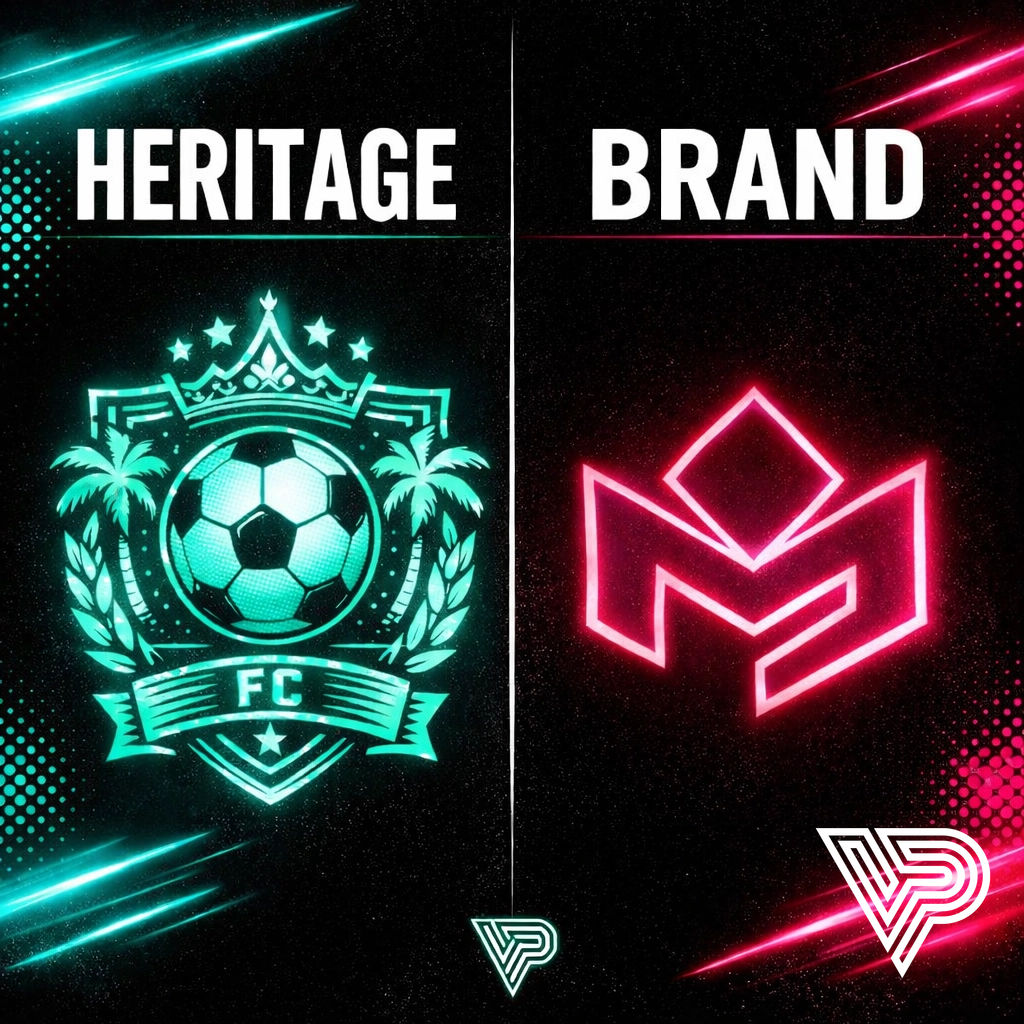 Clubs are communities. Not startups. 🏟️

Explain the rebrand? You've already lost. Salford is a 'Global Brand' trap. Calcio is heritage. Badge on the heart, not a logo on a deck. Rep the culture. ⚽️

Which club rebrand hurt your soul the most?

https://cdn.marblism.