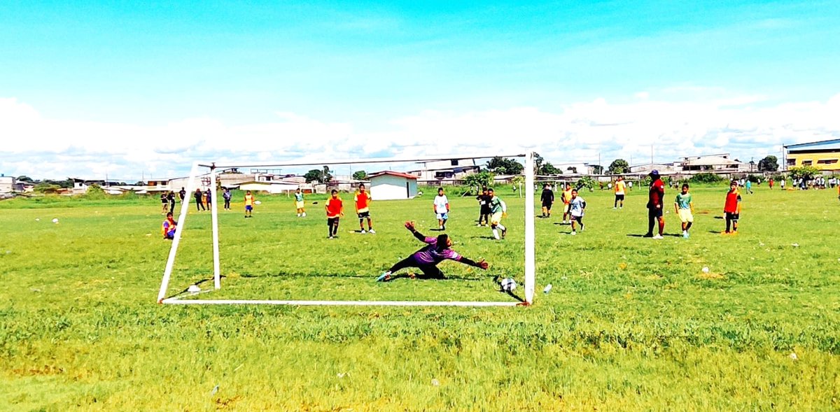 Deportes_Guayas's tweet photo. ⚽️El talento del Guayas sigue creciendo.

Más de 40 niños de Jujan, Yaguachi, Milagro y Simón Bolívar participaron en el scouting de las Escuelas de Fútbol de @PrefGuayas, con el sueño de integrar la preselección que representará a la provincia en la Juventus World Club en Turín. https://t.co/lMdGitzC7S