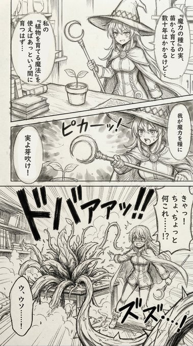 Geminiで作った導入部分「魔力の種が希少な理由」 この続きは投稿振り返ってね