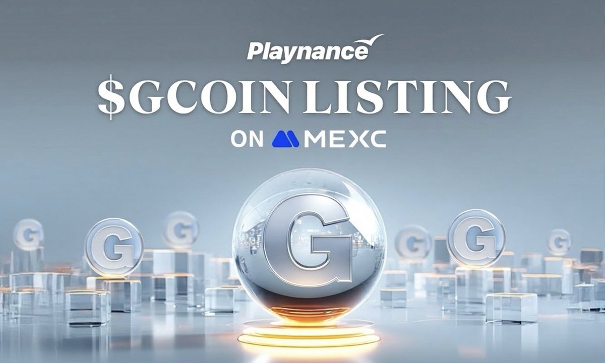 Playnance_'s tweet image. Playnance team excited to announce - WE ARE LIVE! 🚨
$GCOIN is now officially listed on MEXC 💎

This is just the beginning. Today is the first step in a much bigger expansion, and huge surprises are on the way 🔥

Behind $GCOIN stands a clear vision, strong backing, and