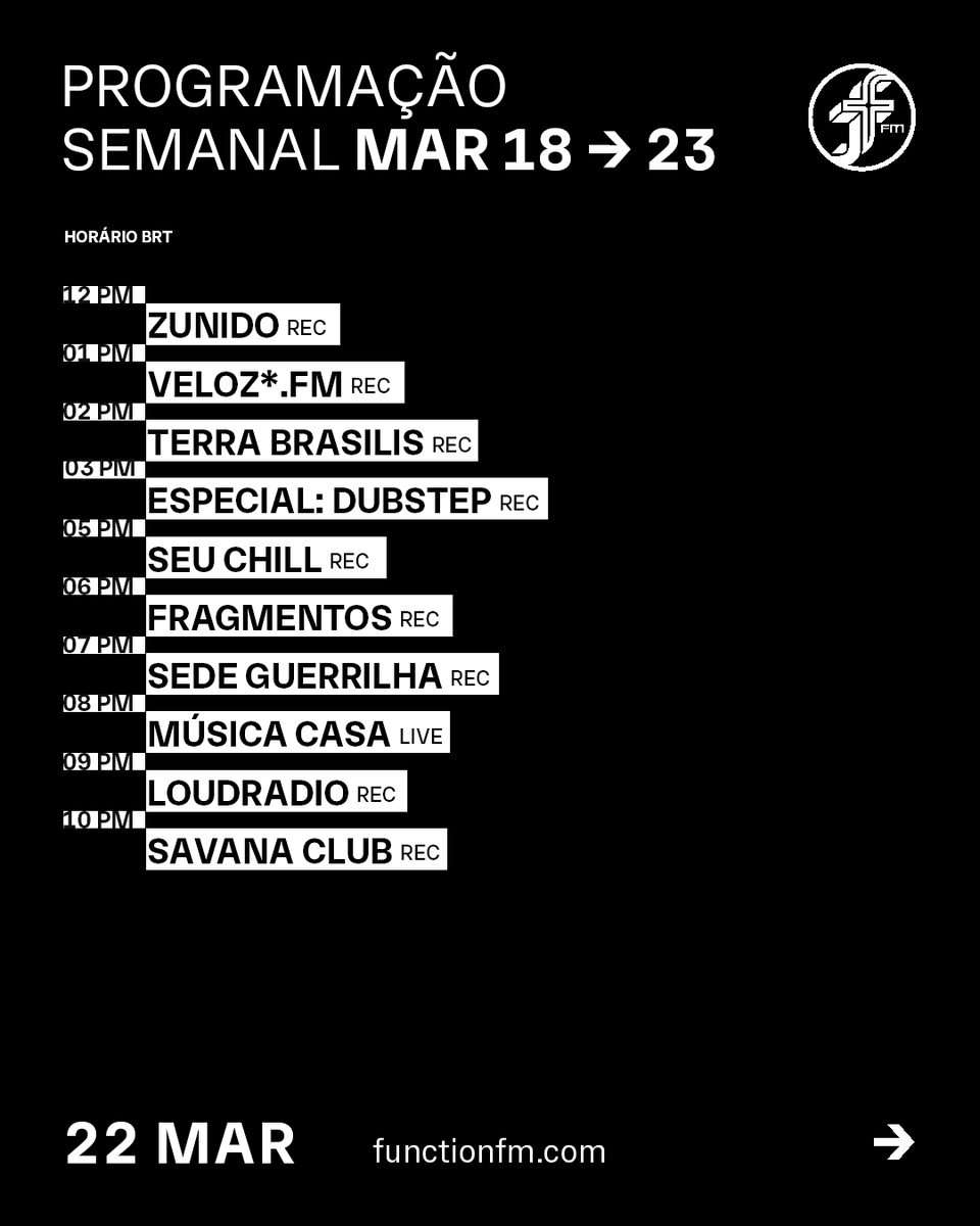 Function FM tweet media