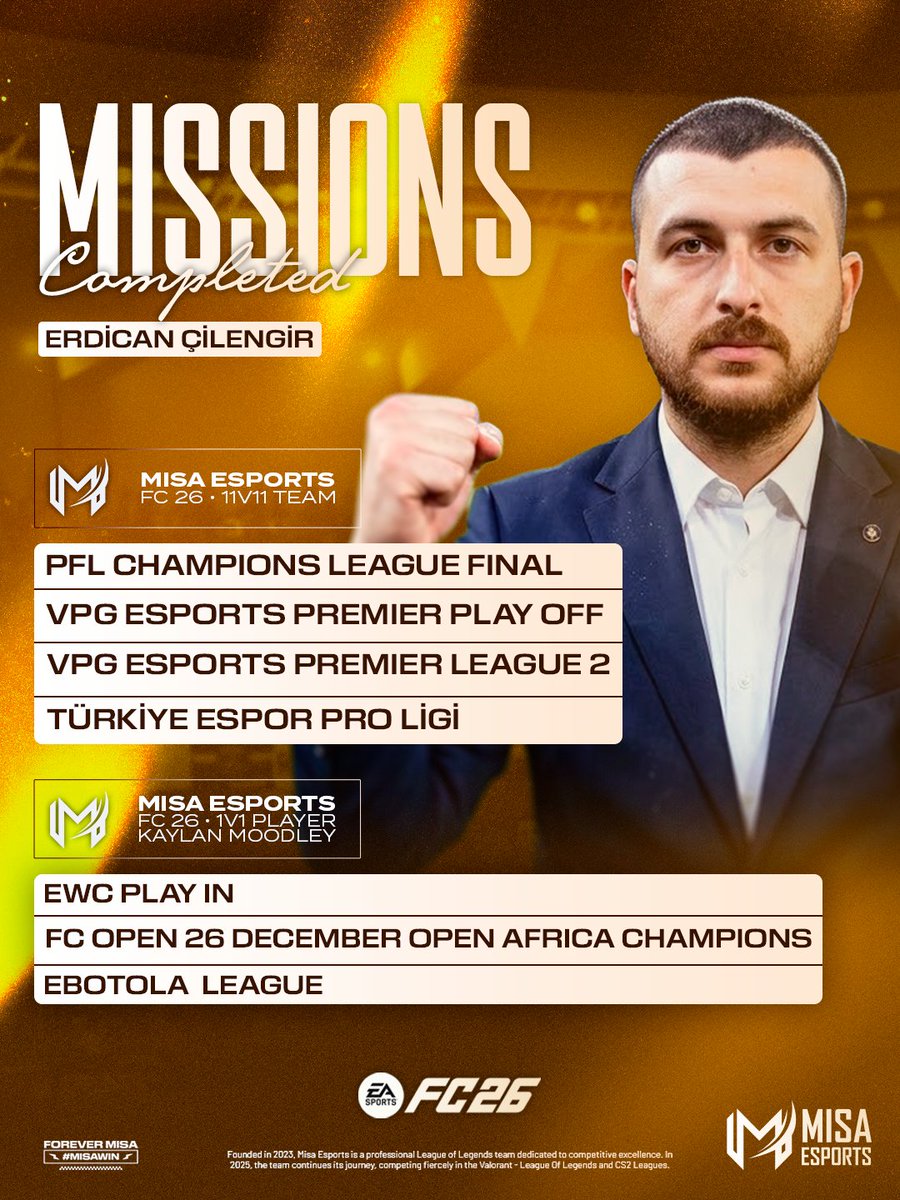 Misa Esports tweet media