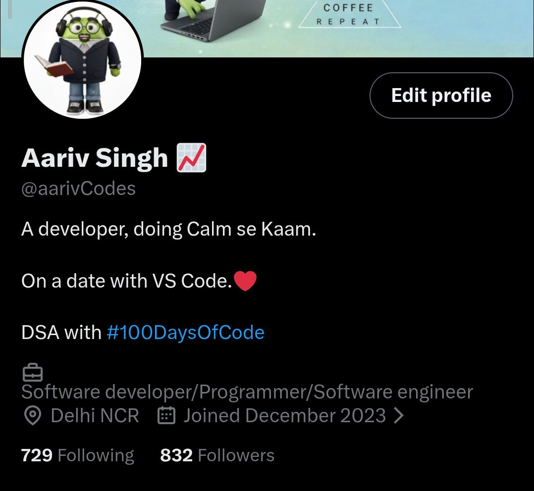 Aariv Singh 📈 tweet media