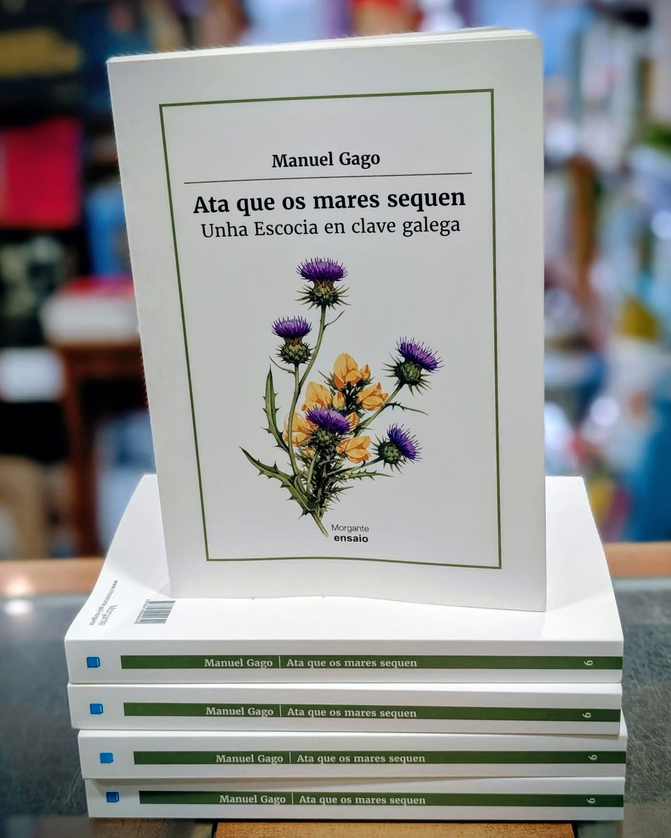 carallochosco's tweet photo. 📚#EspacioLector📚
▶ Ata que sequen os mares
↪ Manuel Gago
#Ensaio #Antropoloxia #Escocia #Galicia #Atlanticidades #Hostoria #Viaxes #Xeografía #GalizaCalidade #TerraMeiga @ManuelGago #Literatura https://t.co/2s2WoikQIx