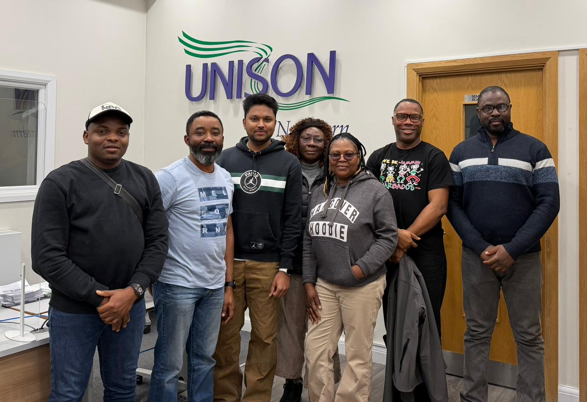 UNISON Northern tweet media