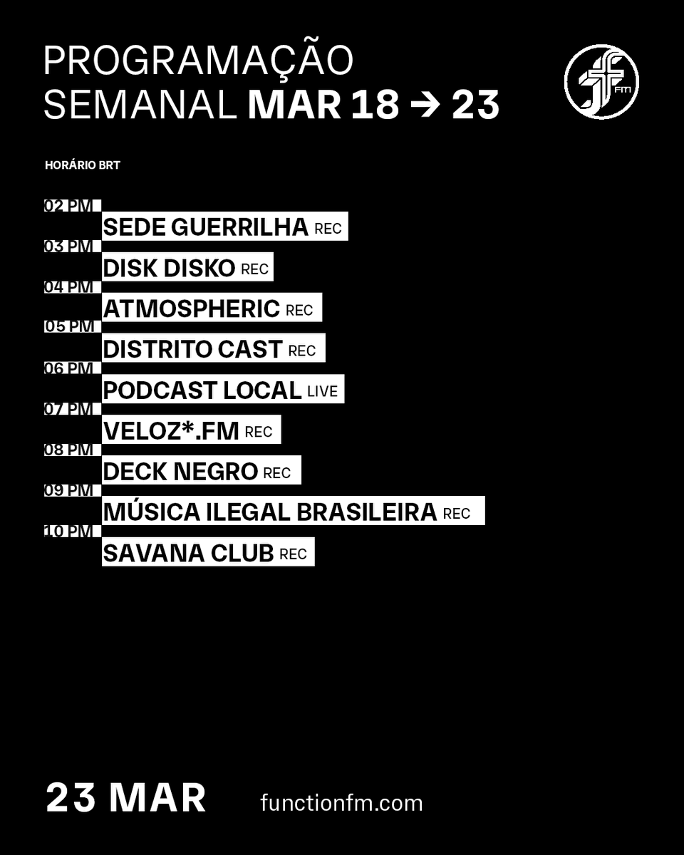 Function FM tweet media