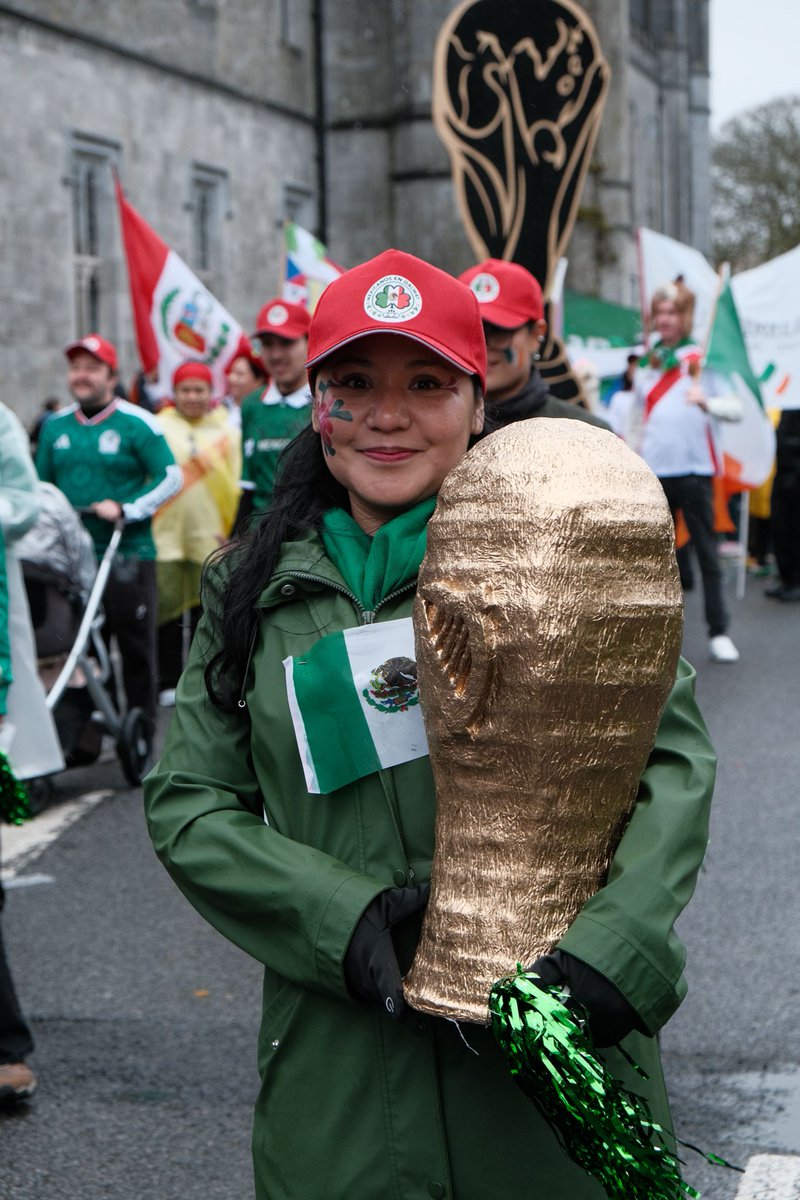 EmbaMex_Irlanda's tweet image. Felicitamos a la comunidad mexicana en #Galway, Irlanda por su destacada participación en el desfile de San Patricio 2026. 🇮🇪🇲🇽☘️
#StPatricksDay