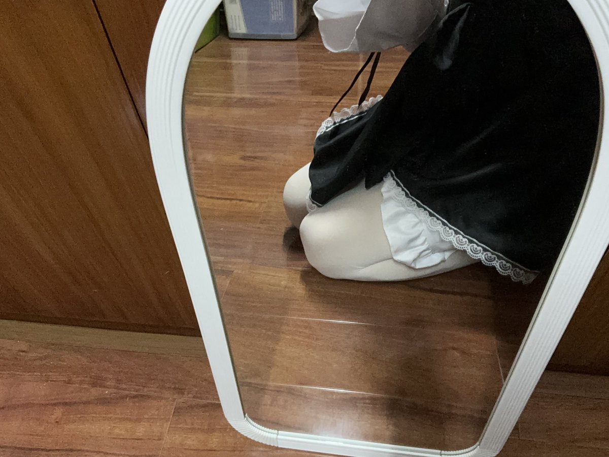 starcloud_25's tweet photo. #女仆 #白丝 #男娘 #伪娘 https://t.co/u13cJaPcCT
