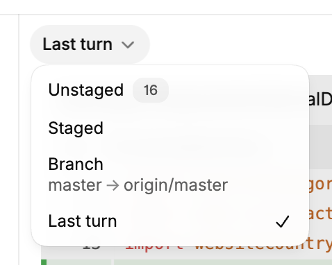 Would love to see a "In this thread" option in the changed files options in Codex App.
For when we work in multiple threads in the same branch <a href="/ajambrosino/">Andrew Ambrosino</a>